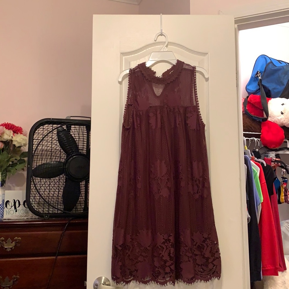 Chance or Fate Lace Sleeveless Dress